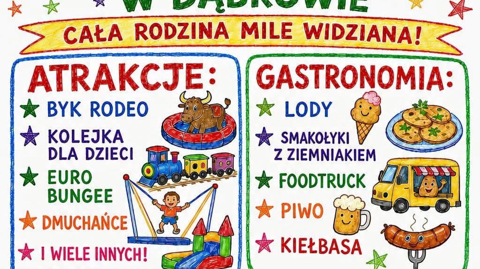 Pyszne jedzenie i tańce pod gołym niebem! Wyjątkowe Święto Ziemniaka już w tę niedzielę w Dąbrowie!