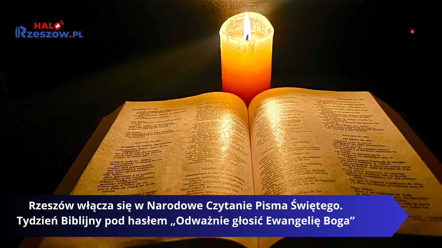 Rzeszów włącza się w Narodowe Czytanie Pisma Świętego. Tydzień Biblijny pod hasłem „Odważnie głosić Ewangelię Boga”