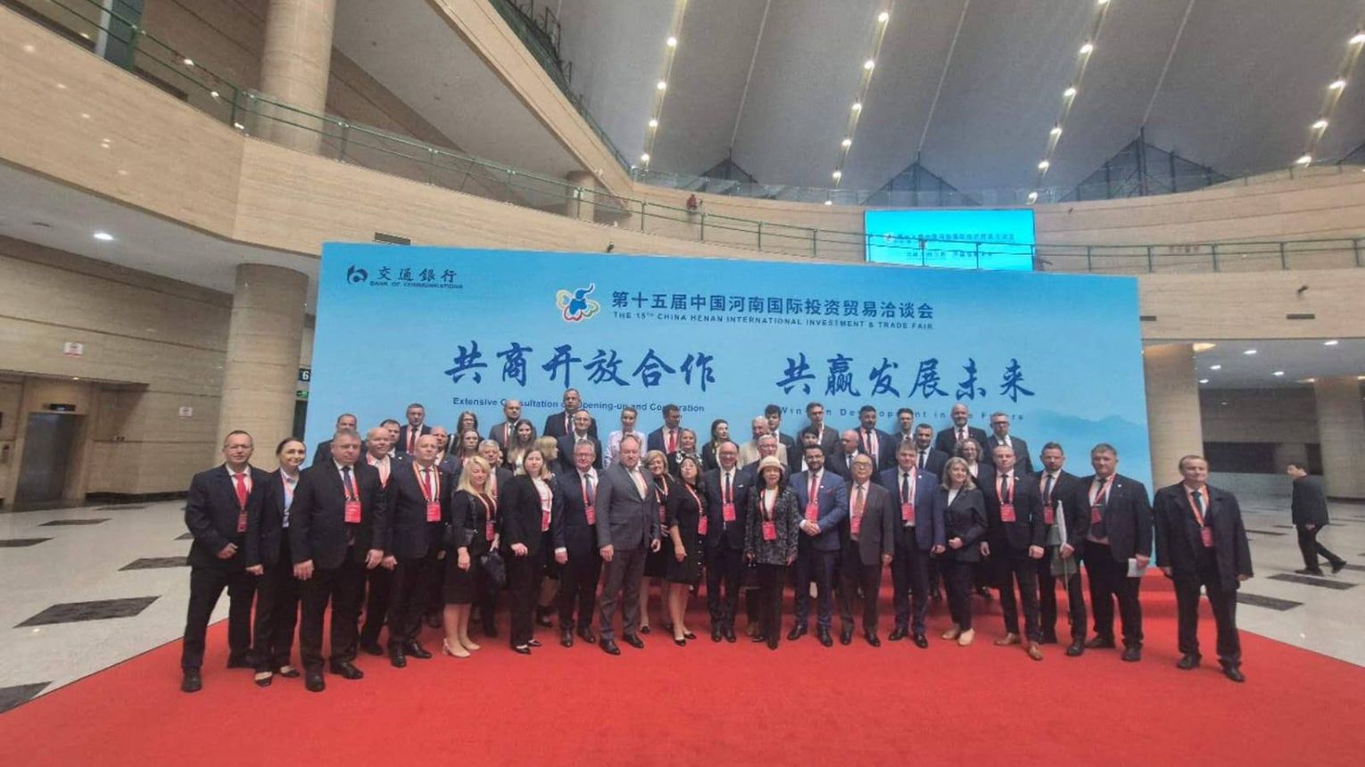 Samorządowcy promowali współpracę z Chinami na targach w Zhengzhou