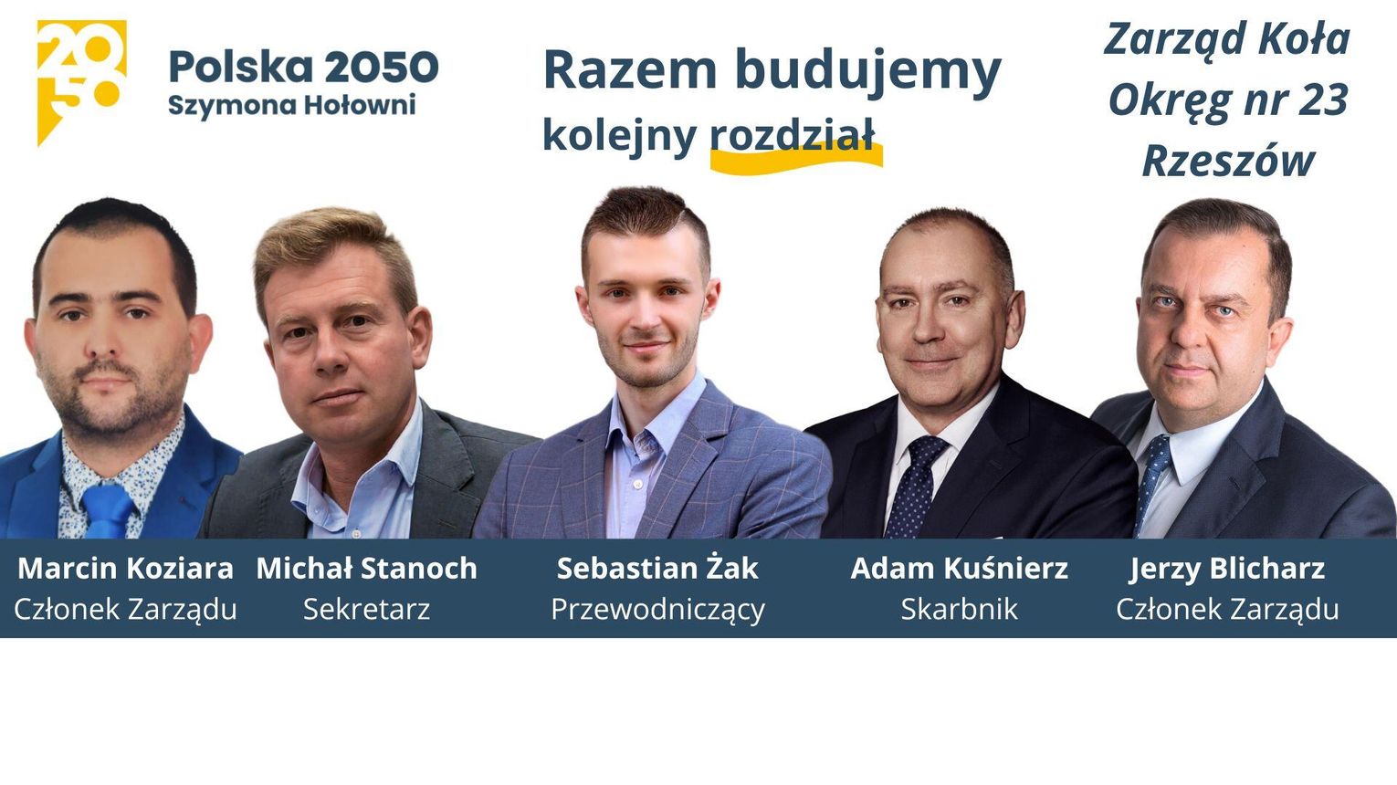 Sebastian Żak nowym przewodniczącym Polski 2050 w okręgu rzeszowskim