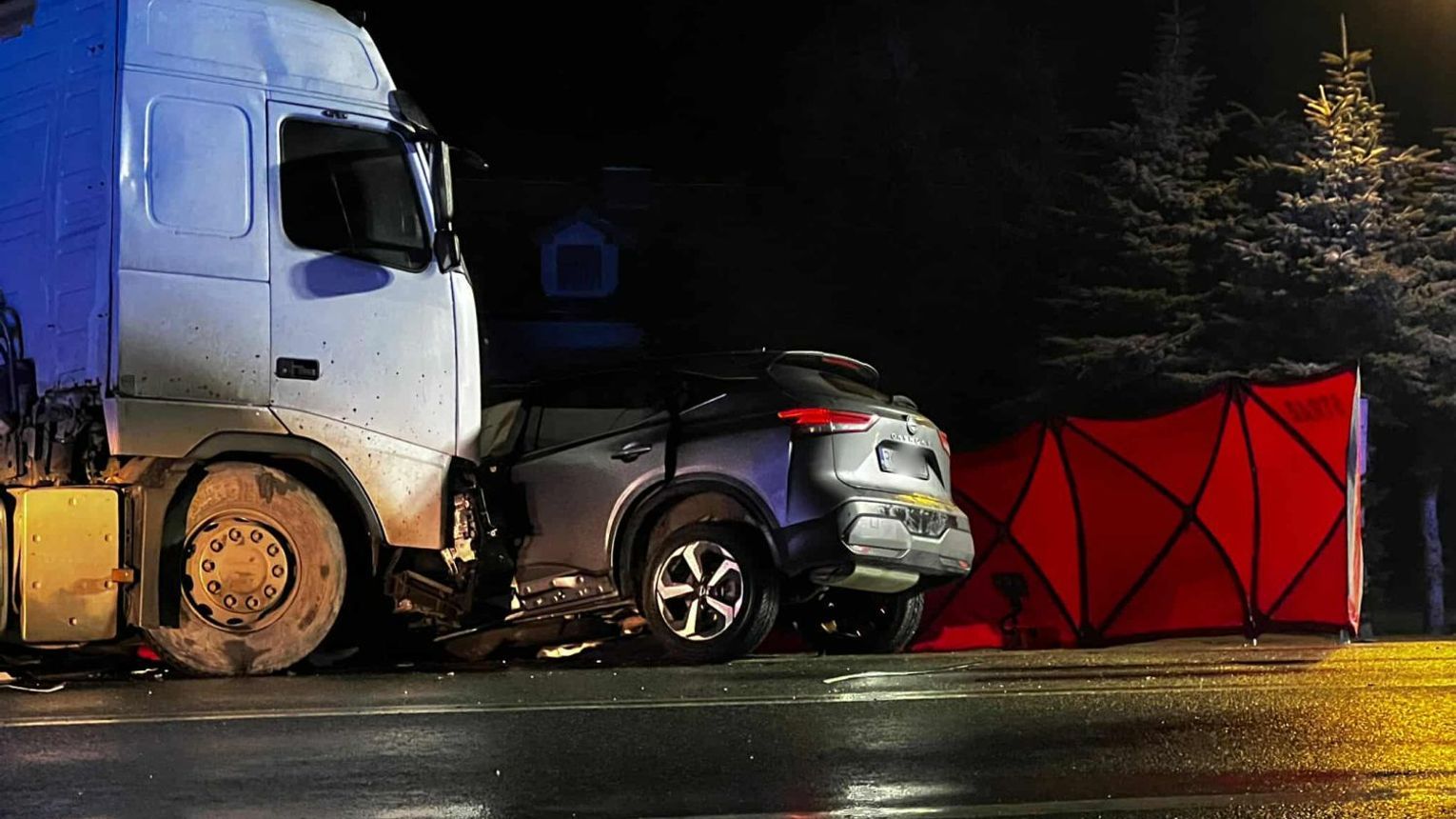 Śmiertelny wypadek na DK28 w Rymanowie. Zginął ksiądz Józef Kasperkiewicz