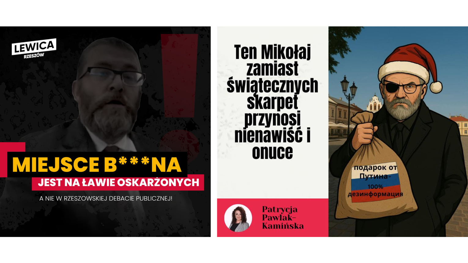 Spotkanie z Grzegorzem Braunem. Nowa Lewica protestuje