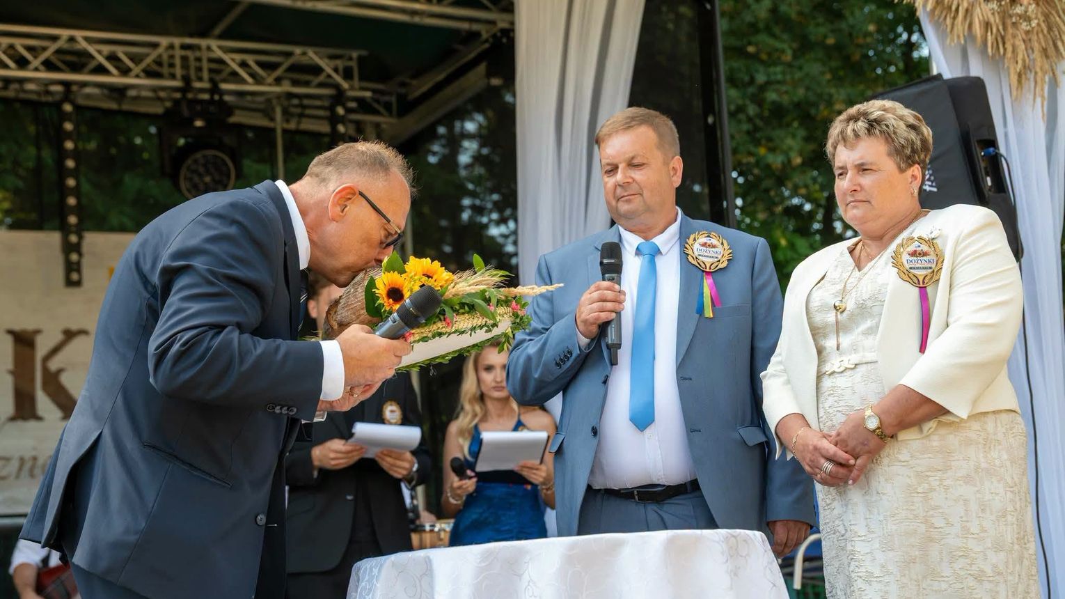 Święto plonów w Zwierniku. Gmina Pilzno podziękowała rolnikom za ich pracę
