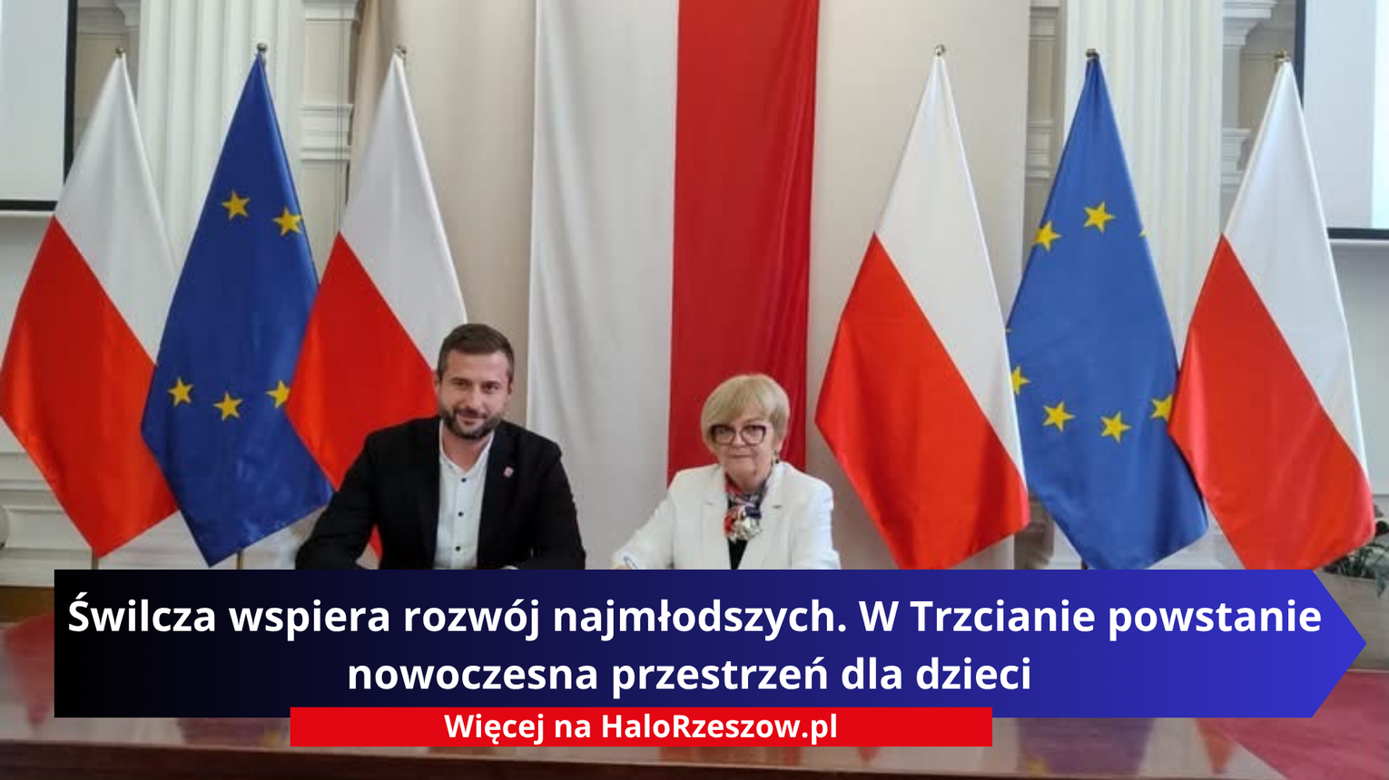 Świlcza wspiera rozwój najmłodszych. W Trzcianie powstanie nowoczesna przestrzeń dla dzieci