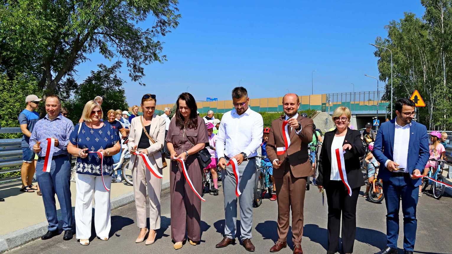 Uroczyste otwarcie nowe drogi i mostu w Nowej Wsi [REPORTAŻ]