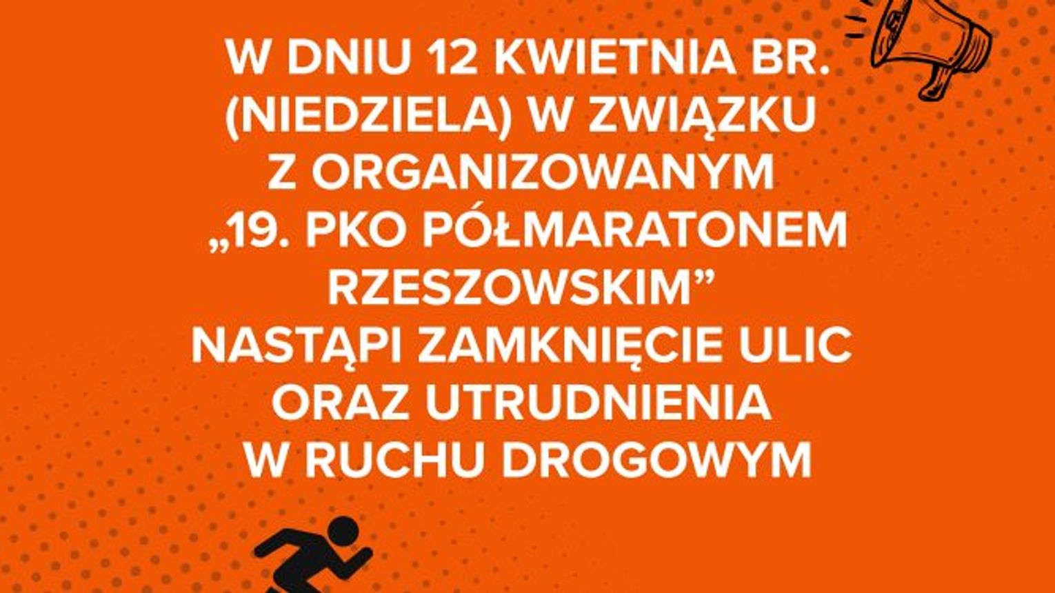 W niedzielę półmaraton w Rzeszowie. Sprawdź objazdy autobusów i zamknięte ulice