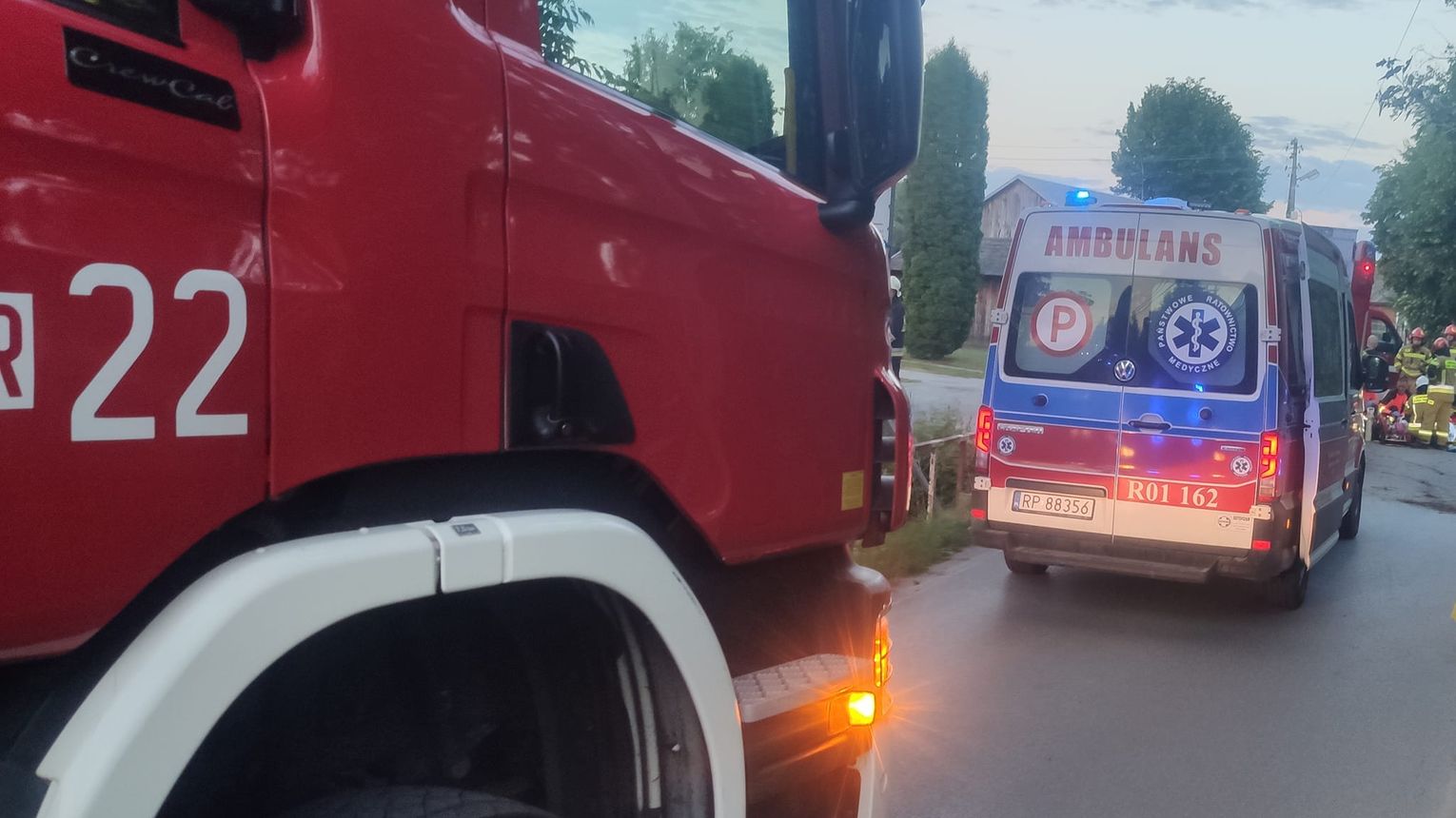 Wakacje 2025 na Podkarpaciu: straż alarmuje co 13 minut. Ponad 700 osób otrzymało pomoc medyczną