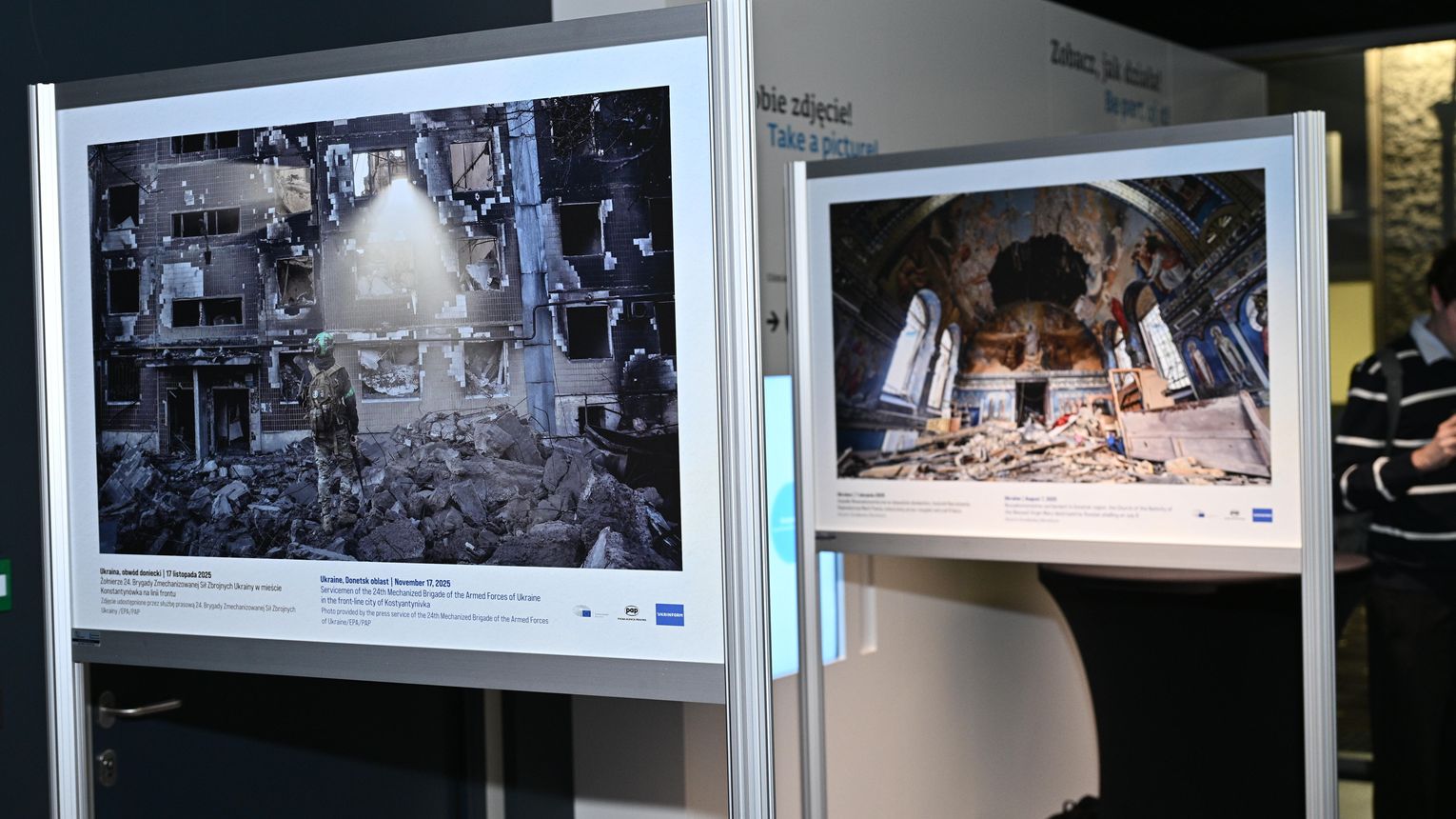 Wystawa „Ukraine in Focus" pokazuje prawdę o wojnie