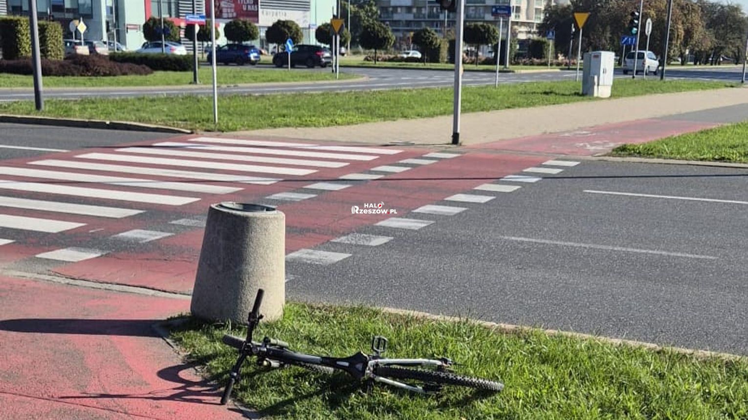 Zderzenie samochodu z rowerzystą na al. Kopisto. 12-letni chłopiec trafił do szpitala