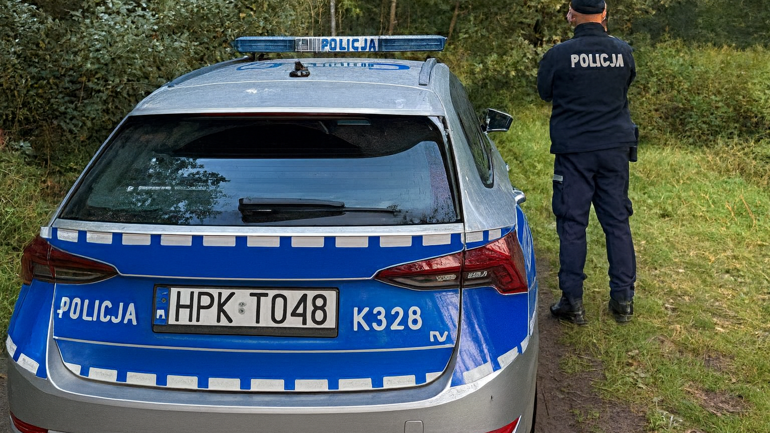 Zgubił się w lesie podczas grzybobrania. Odszukała go policja