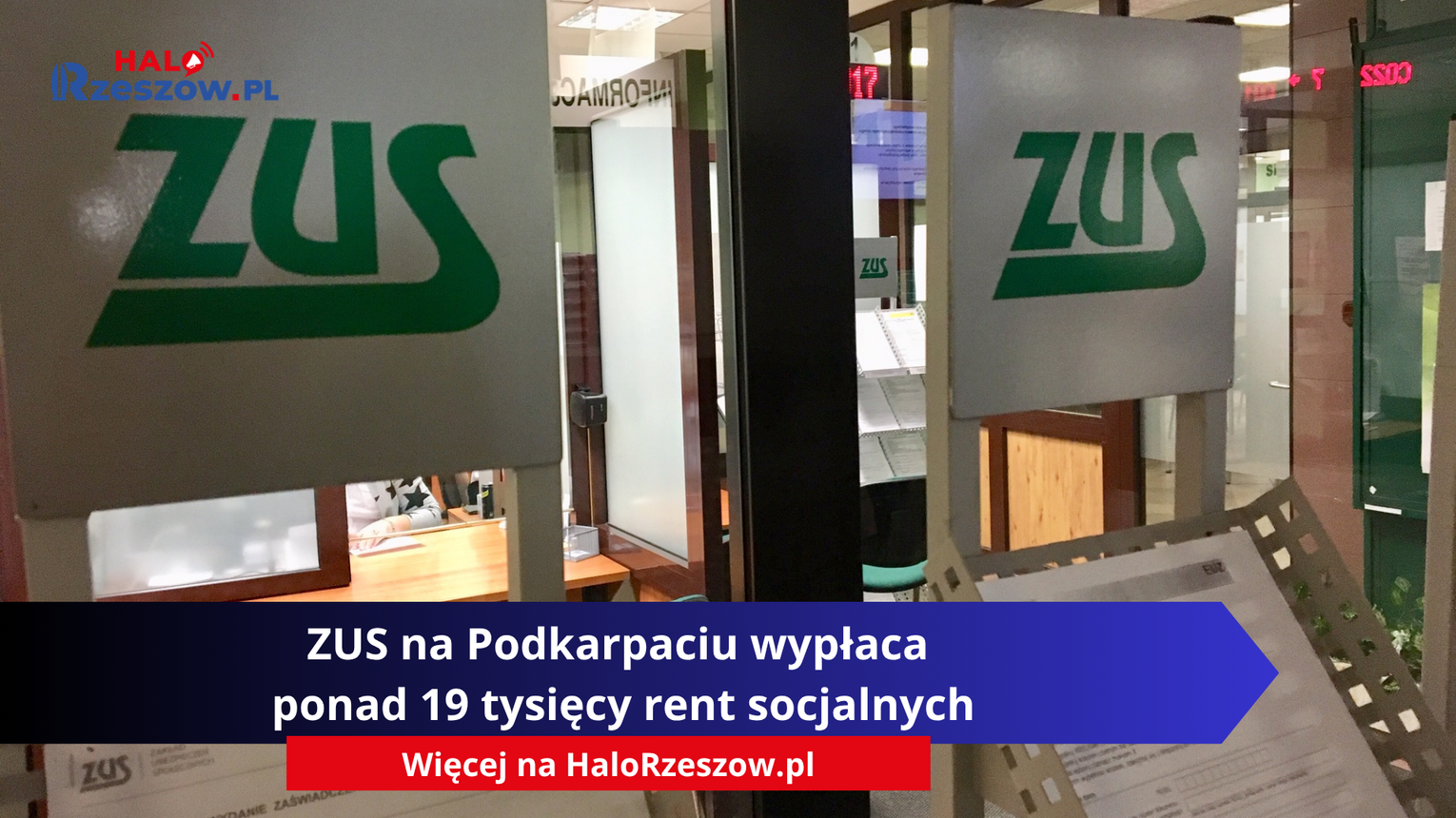 ZUS na Podkarpaciu wypłaca ponad 19 tysięcy rent socjalnych