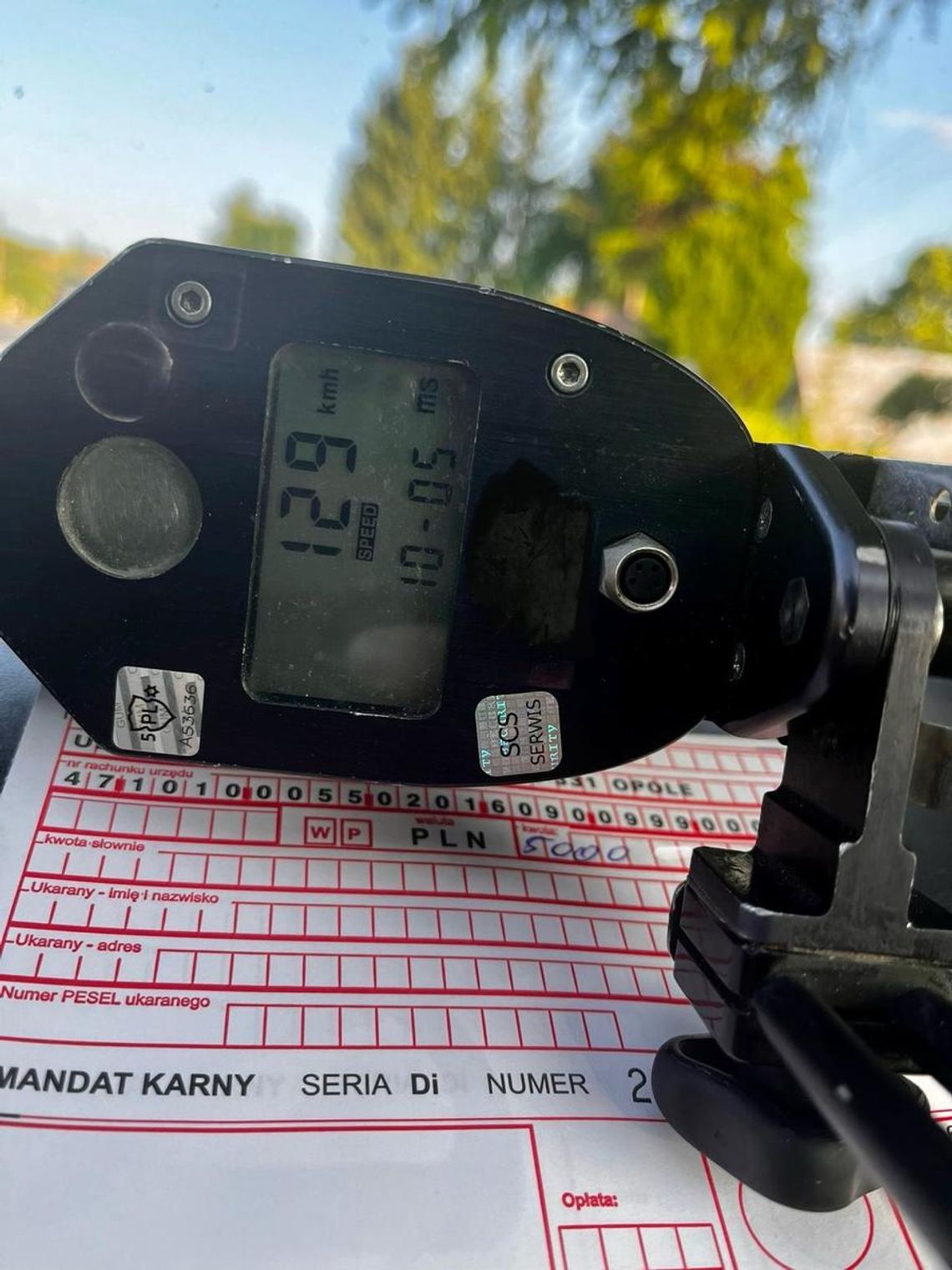 22-latek stracił prawo jazdy i 5 tys. zł. Zyskał 15 pkt