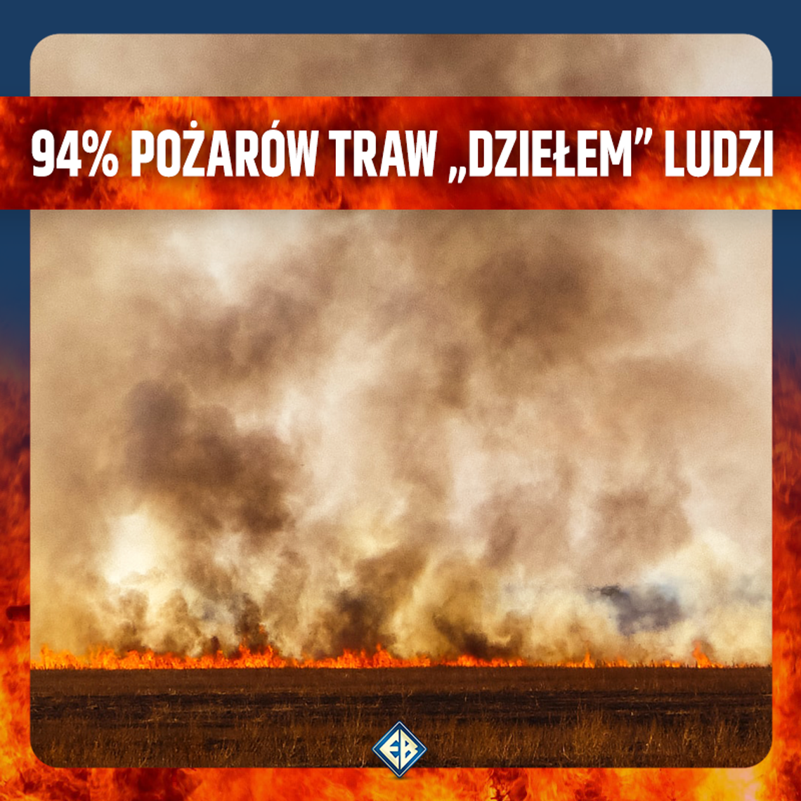 78- latka odpowie za wypalanie traw