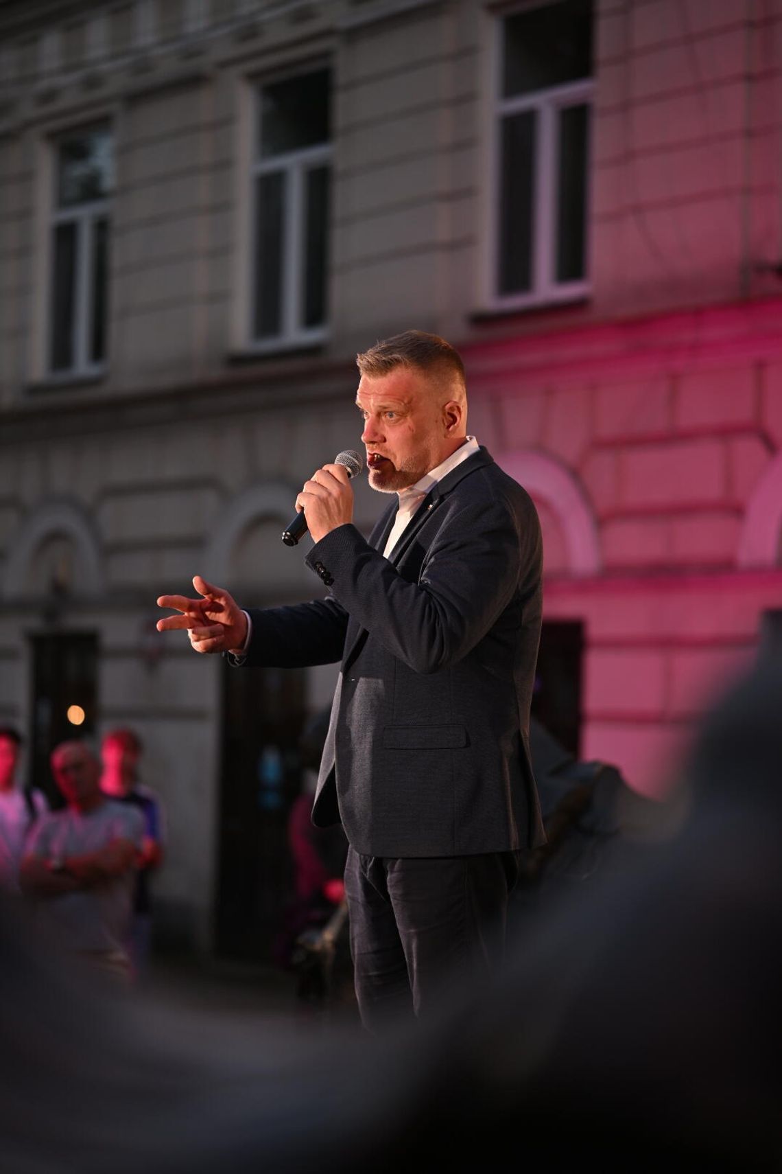 Adrian Zandberg odwiedził Krosno i Przemyśl