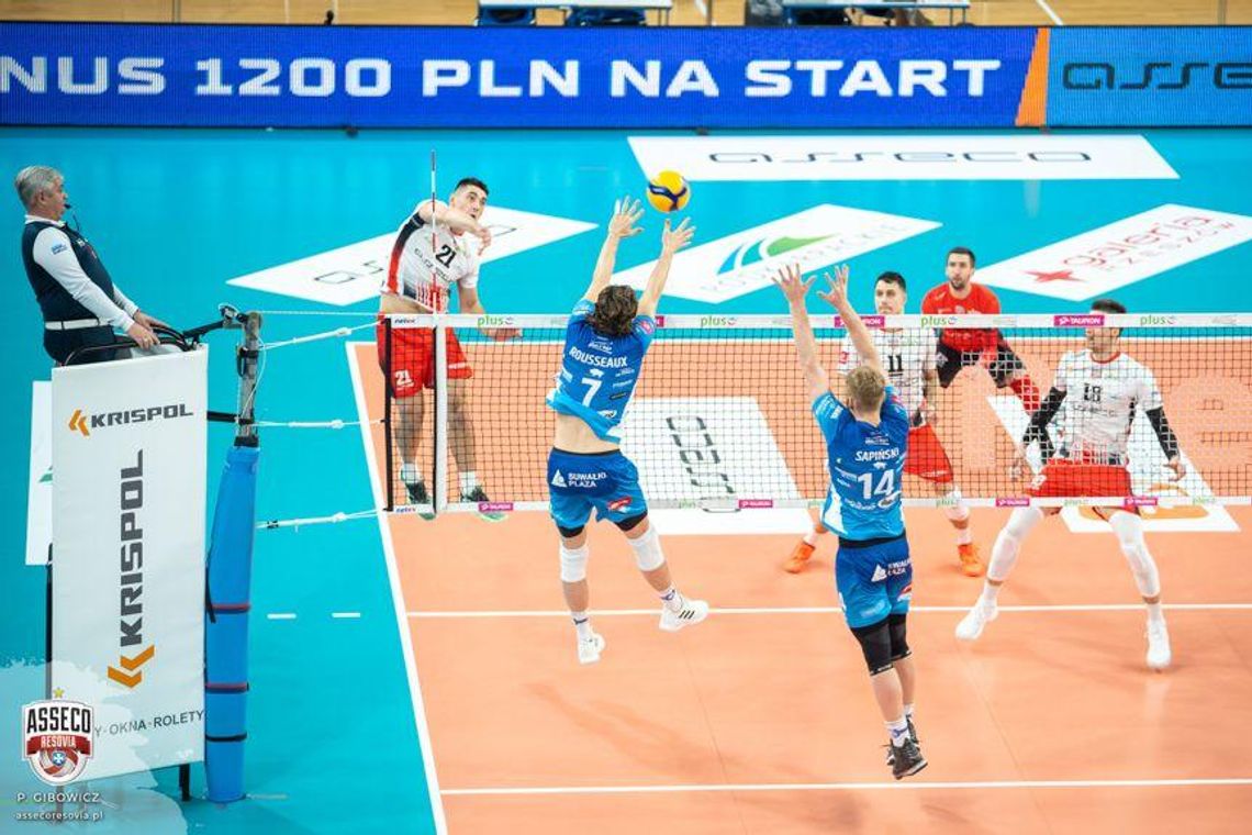  Asseco Resovia rozegra z Suwałkami dwa mecze kontrolne