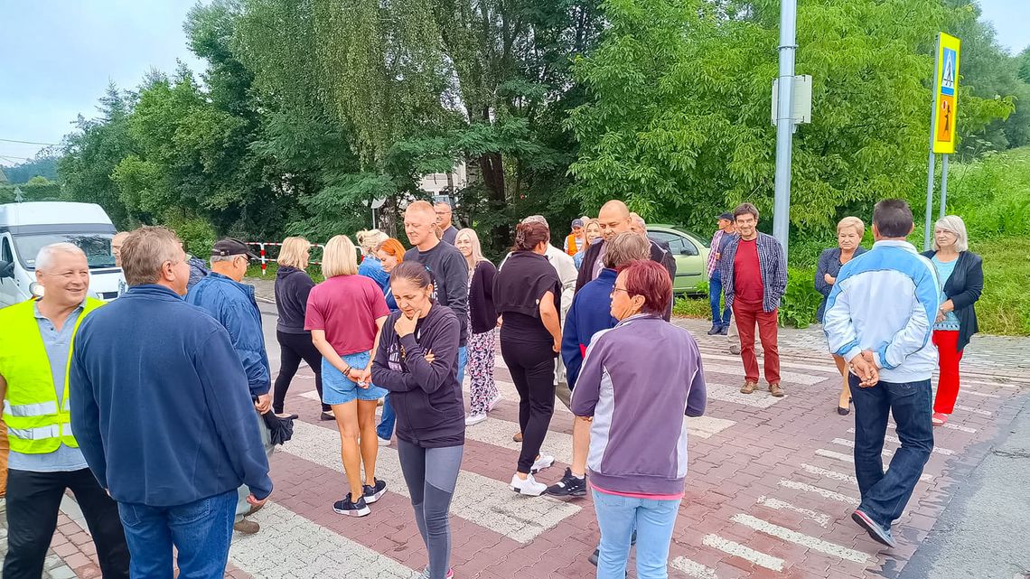 Sorogów Dolny protest