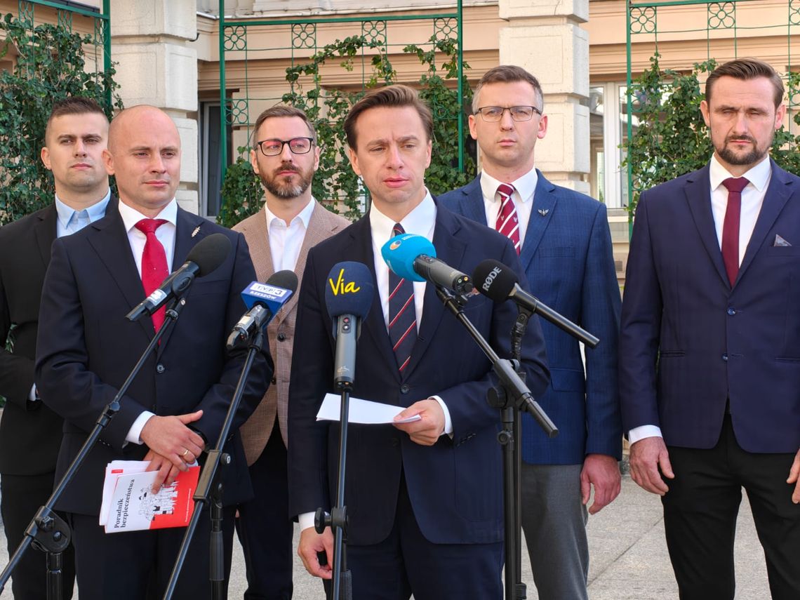 Bosak w Rzeszowie o alertach RCB: "Tak się nie da funkcjonować"