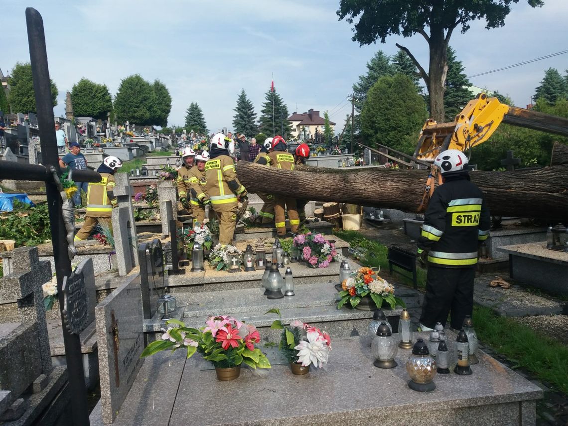 Burze nawiedziły Podkarpacie. W poniedziałek najmocniej ucierpiał Strzyżów i jego okolice