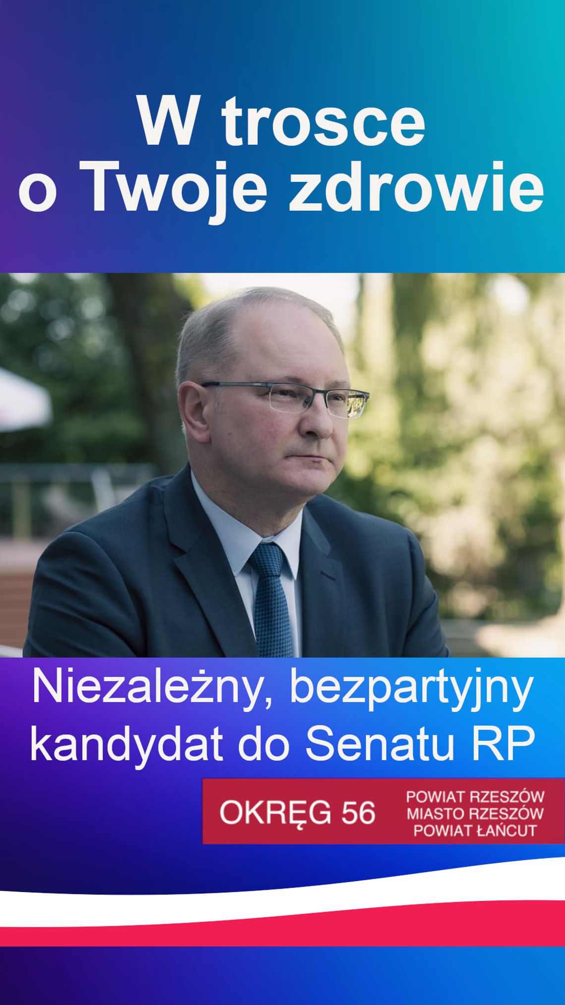 Ceniony lekarz, bezpartyjny kandydat do senatu RP prof. Krzysztof Gutkowski o swoim programie wyborczym