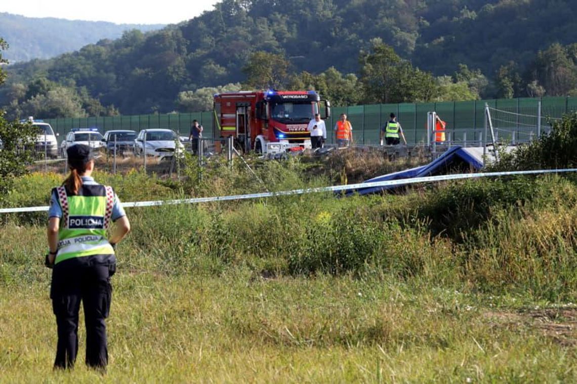 Chorwacja: w wyniku wypadku polskiego autokaru zginęło 12 osób, 32 zostały ranne