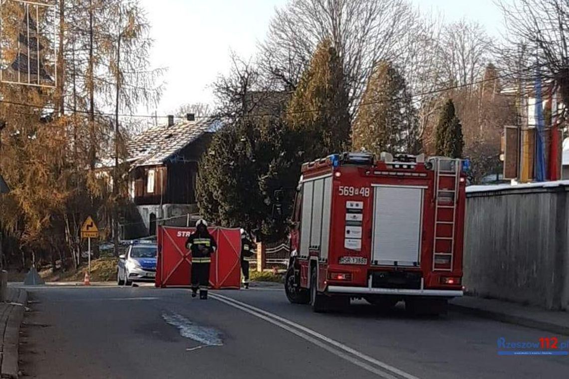 Czudec. Śmiertelne potrącenie pieszego