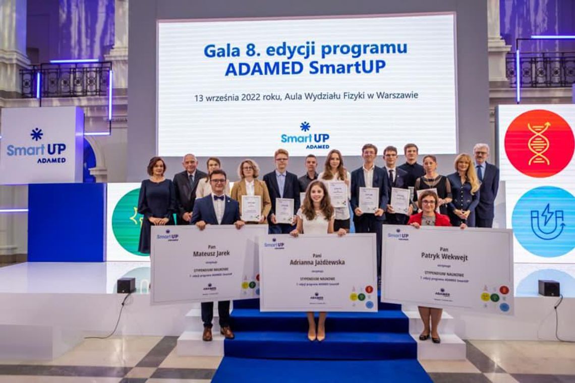 Do nich należy przyszłość nauki -  znamy tegorocznych laureatów i stypendystów ADAMED SmartUP