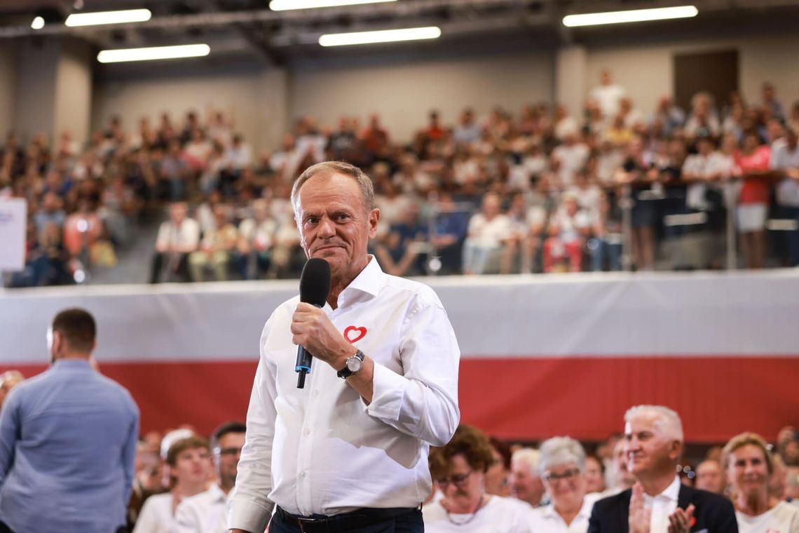 Donald Tusk na Podkarpaciu. W czwartek będzie w Rzeszowie, w piątek w Przemyślu