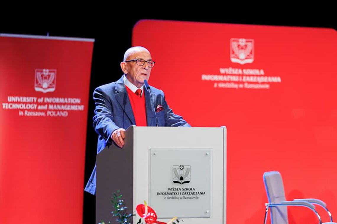 Dr Wergiliusz Gołąbek, Wiceprezydent WSIiZ, Honorowym Obywatelem Miasta Rzeszowa