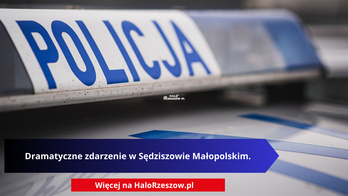Dramatyczne zdarzenie w Sędziszowie Małopolskim.