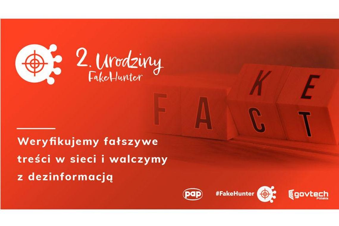 Drugie urodziny FakeHunter i blisko 2 tysiące zweryfikowanych fake newsów