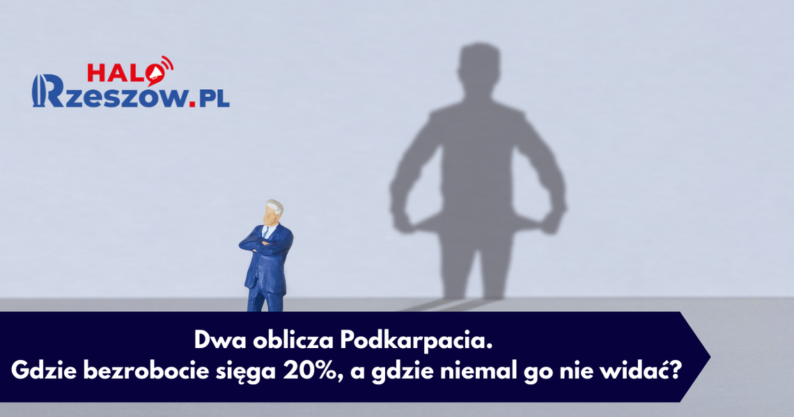 Dwa oblicza Podkarpacia. Gdzie bezrobocie sięga 20%, a gdzie niemal go nie widać?
