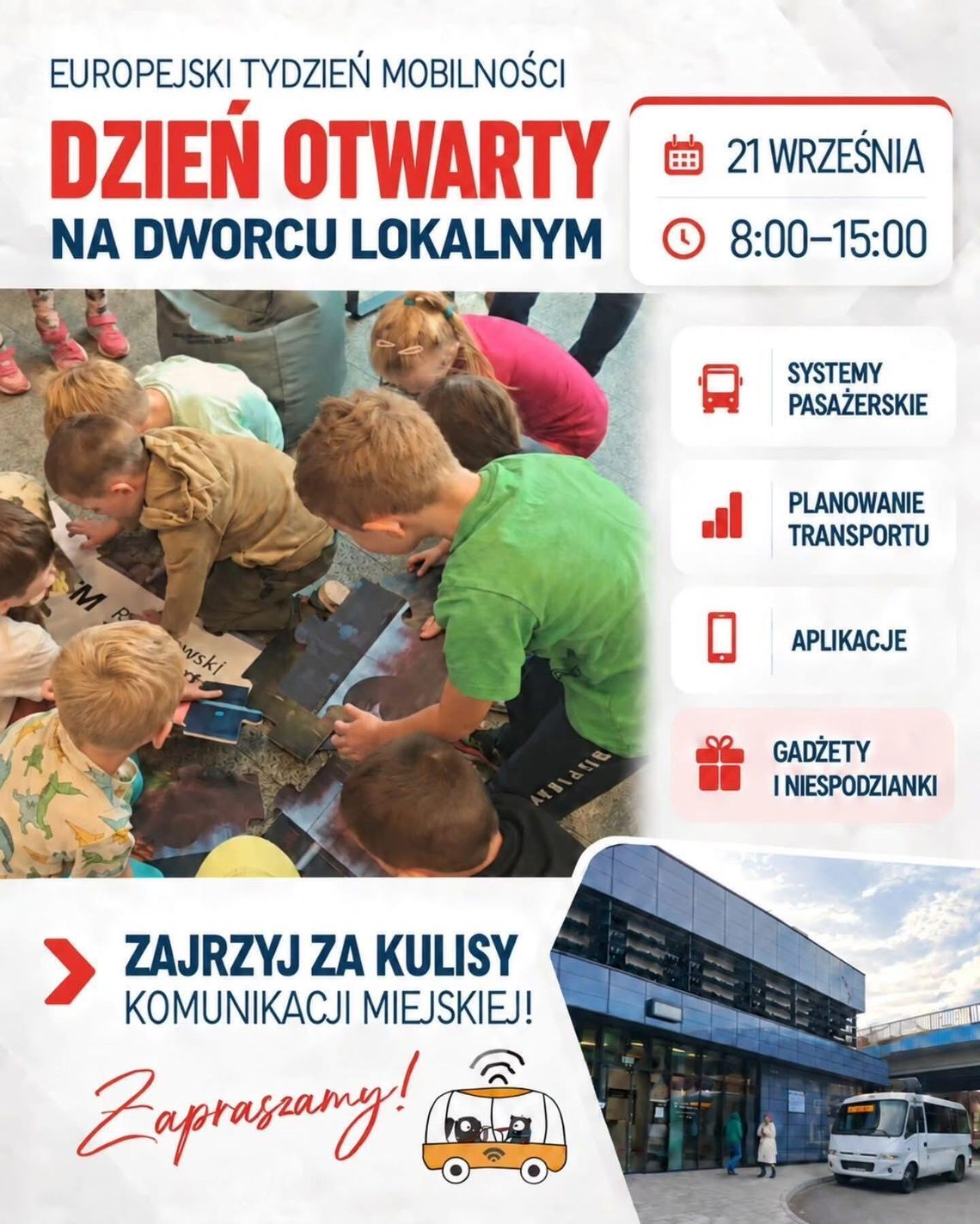 Dzień Otwarty na Dworcu Lokalnym w Rzeszowie. Poznaj kulisy rzeszowskiej komunikacji miejskiej Dzień Otwarty na Dworcu Lokalnym w Rzeszowie. Poznaj kulisy rzeszowskiej komunikacji miejskiej