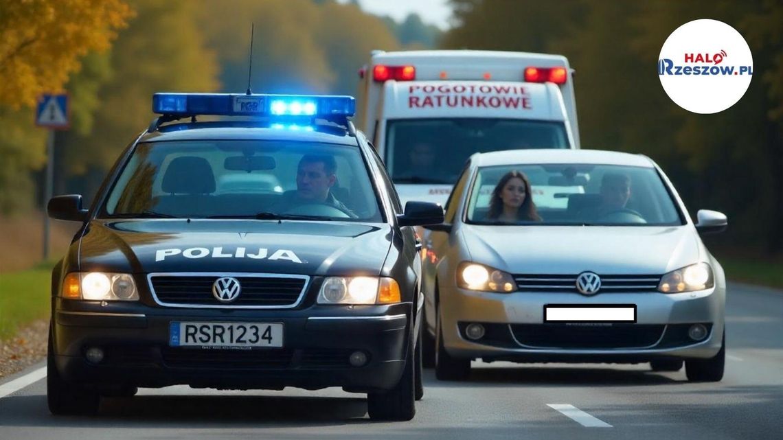 Eskorta na sygnale. Policjanci pomogli rodzącej
