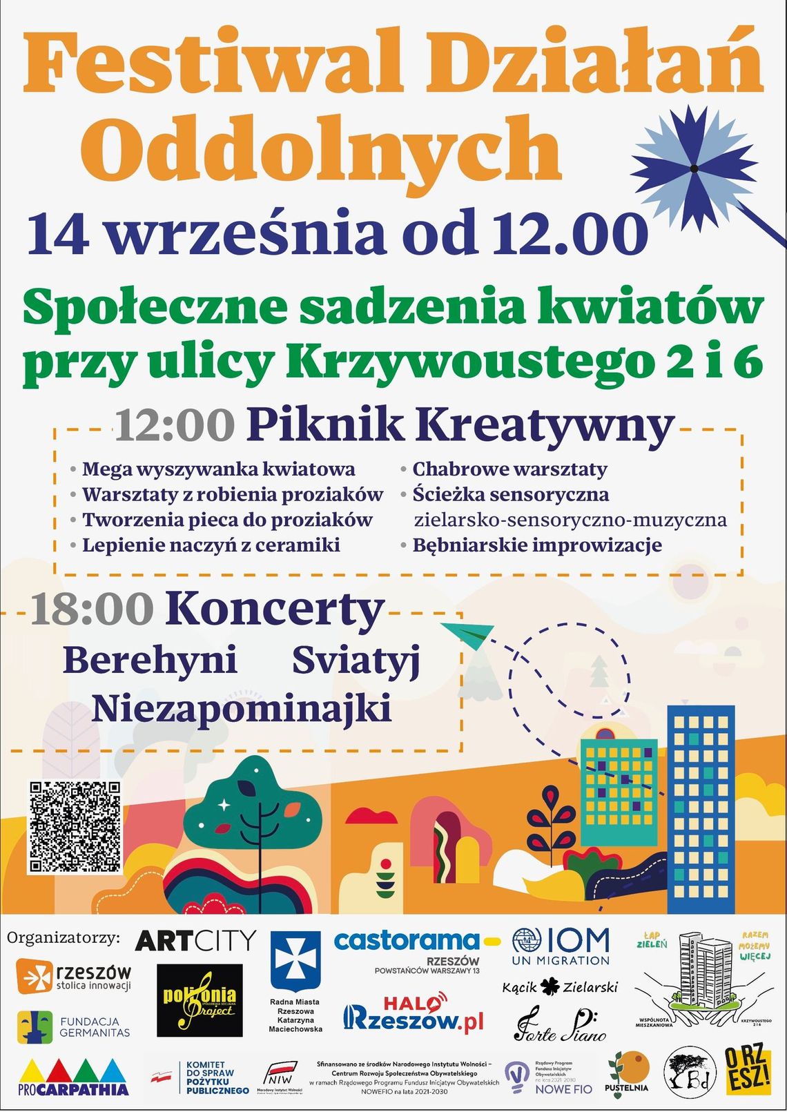 Festiwal Działań Oddolnych – kwitnąca wspólnota na Krzywoustego [NASZ PATRONAT]