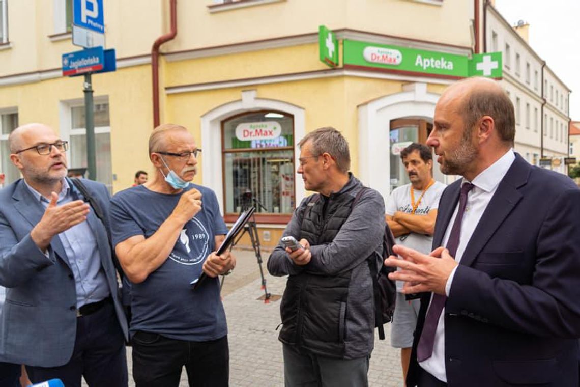 Fijołek: w porozumieniu z mieszkańcami ograniczymy ruch na  Jagiellońskiej