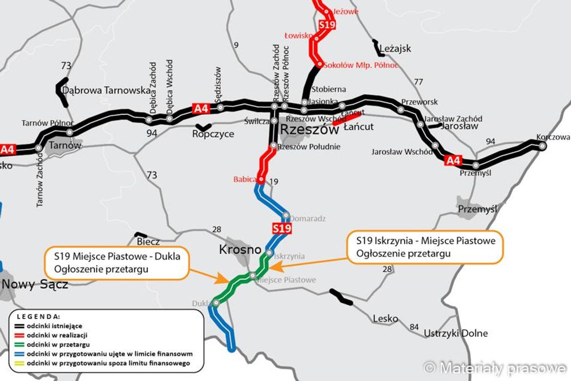 GDDKiA zbuduje kolejne odcinki drogi ekspresowej S19 na Podkarpaciu