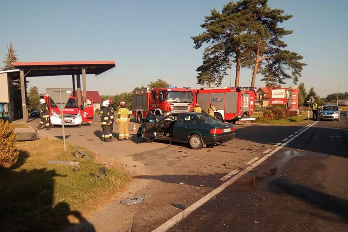 Gorzyce. Zderzenie dwóch pojazdów. Utrudnienia