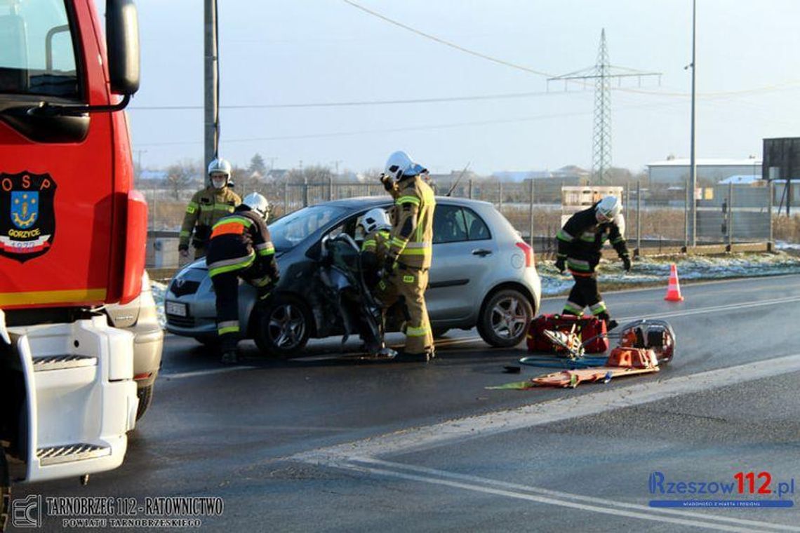 Gorzyce. Zderzenie toyoty i seata