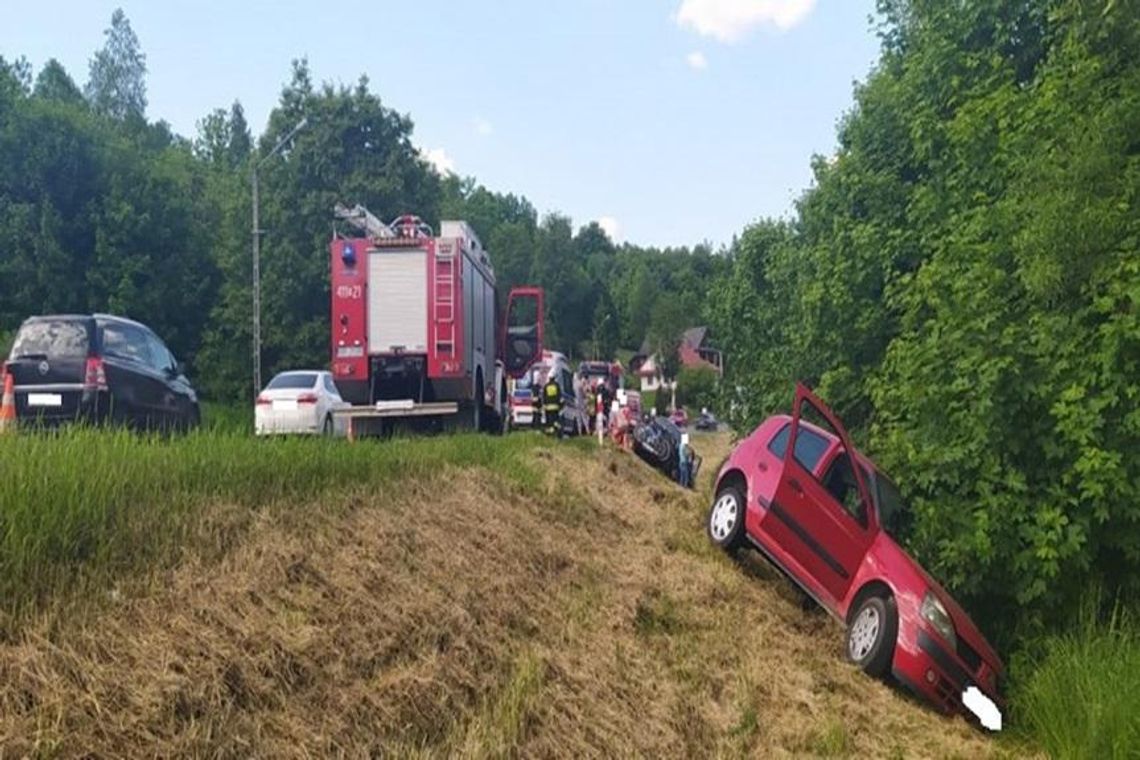 Groźny wypadek w Domaradzu