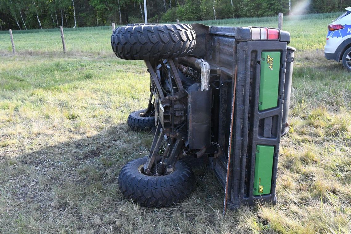 Groźny wypadek w Durdach. Ranne trzy dziewczynki