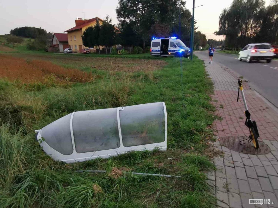 Incydent na Podkarpaciu. Z samolotu oderwała się osłona kabiny pilota [ZDJĘCIA]