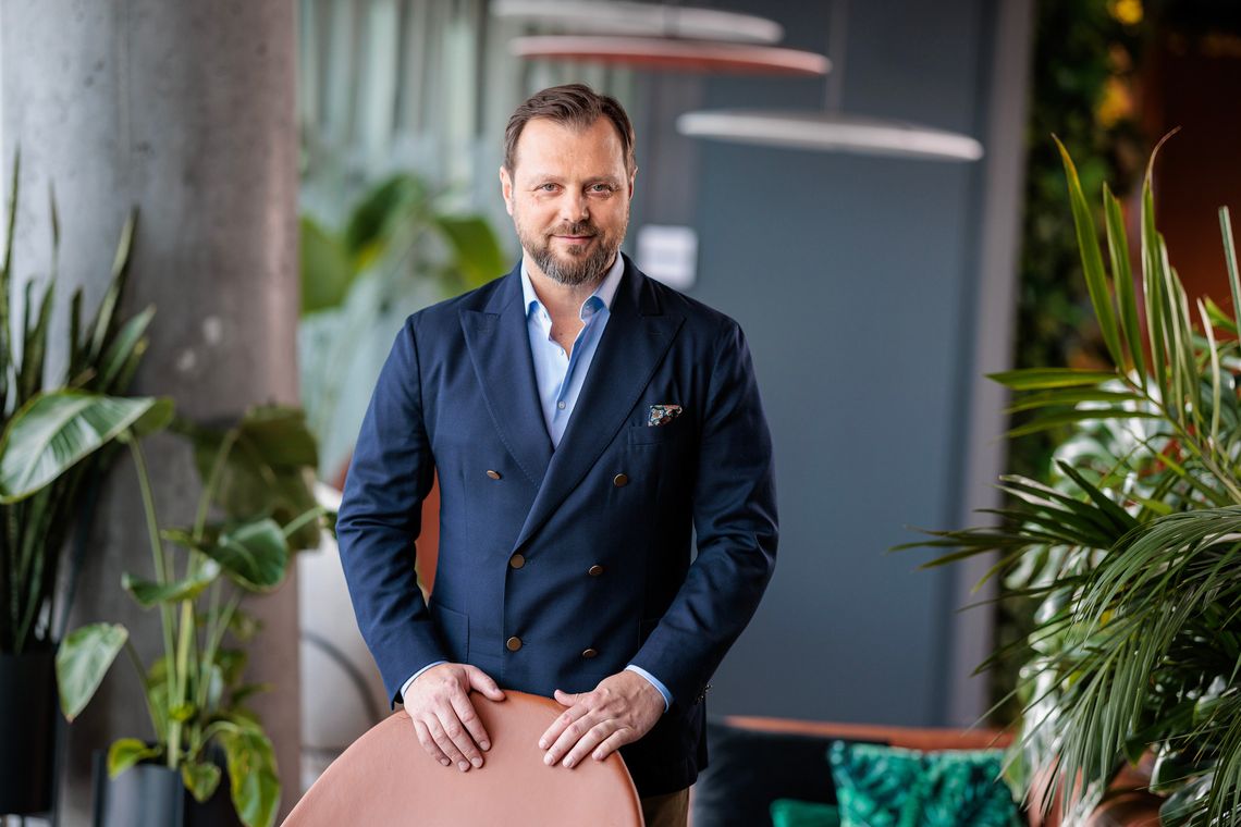 Janusz Mieloszyk, pierwszy wiceprezes Nest Banku, z tytułem Digital Banker of the Year
