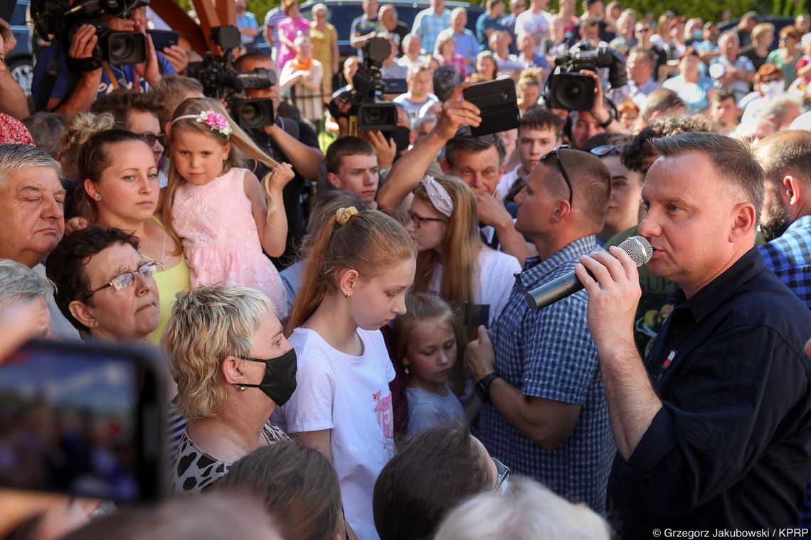 Kampania prezydencka. Andrzeja Dudy ostatni dzień na Podkarpaciu FOTO i VIDEO