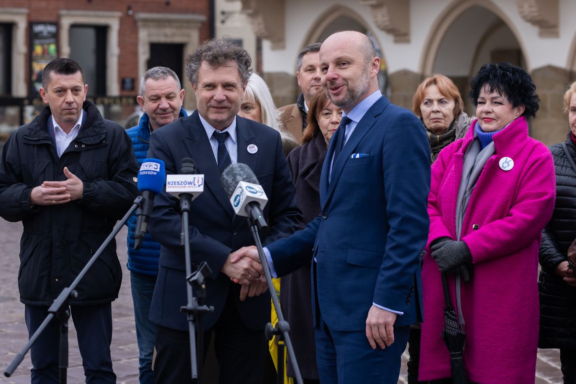 Karnowski w Rzeszowie. TAK! Dla Polski wspiera Fijołka