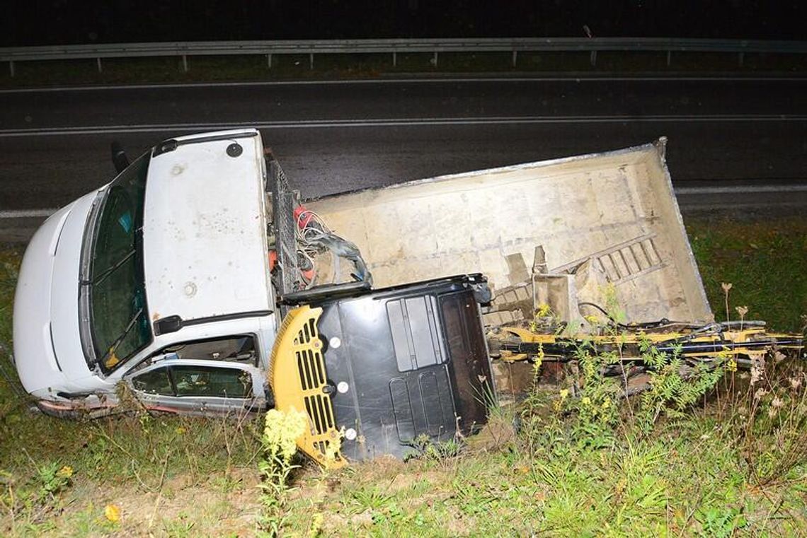 Kierował dostawczym Iveco z koparką mając 2,7 alkoholu we krwi!