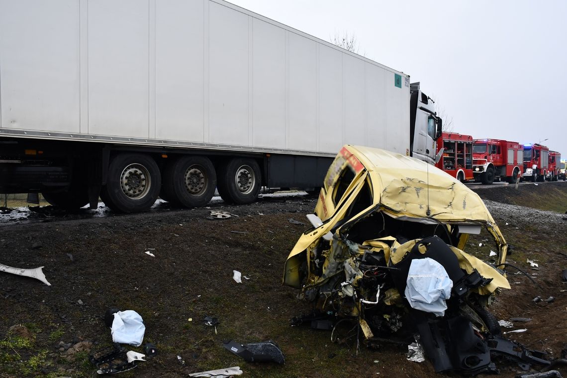 Kołaczyce. Tragedia podczas wyprzedzania na DK73