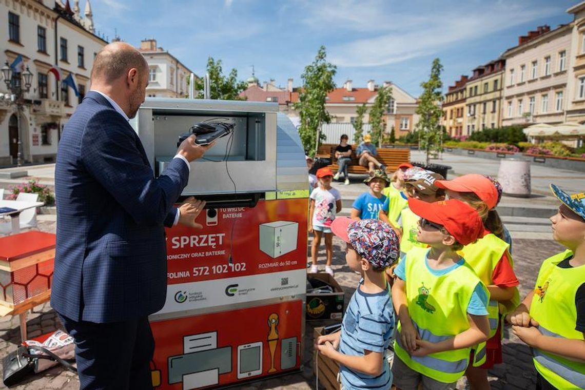 Kolejne pojemniki na elektroodpady w Rzeszowie