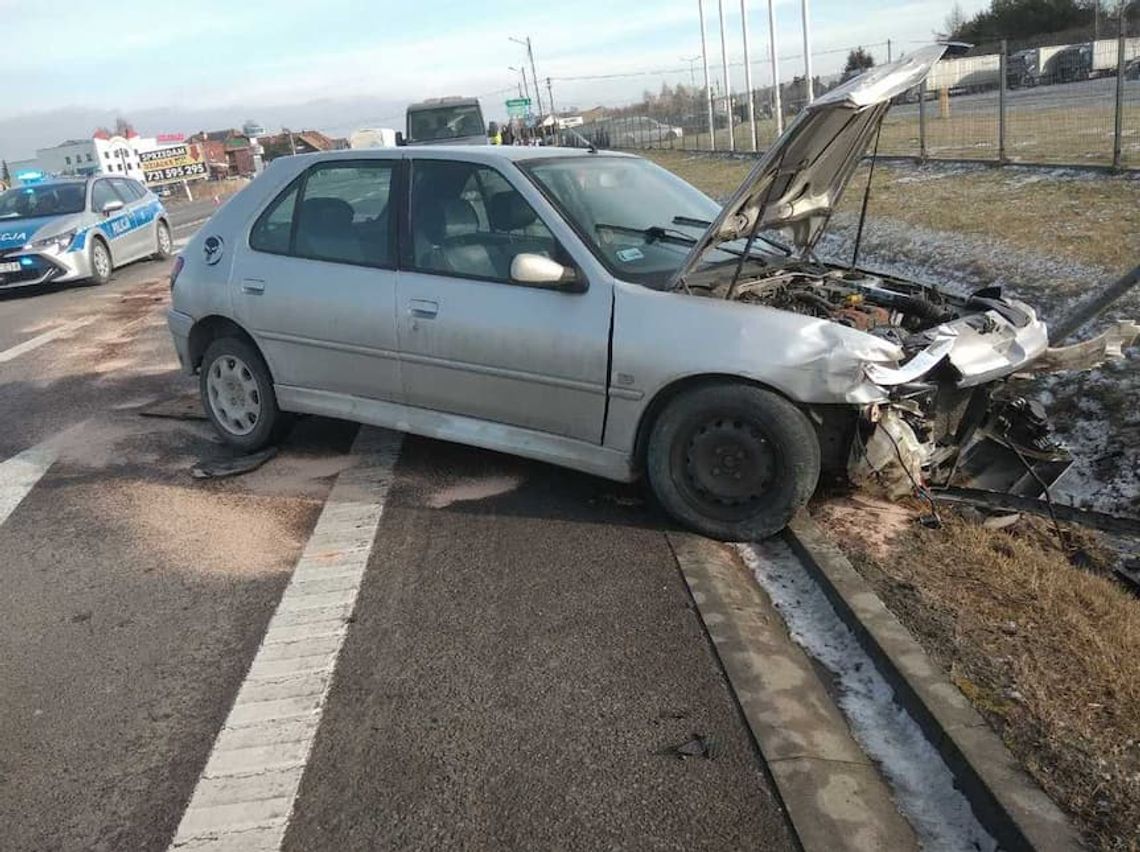 Kolizja w Krasnem. Sprawca był pijany