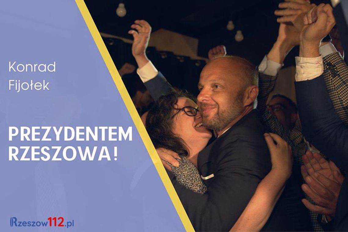 Konrad Fijołek prezydentem Rzeszowa!