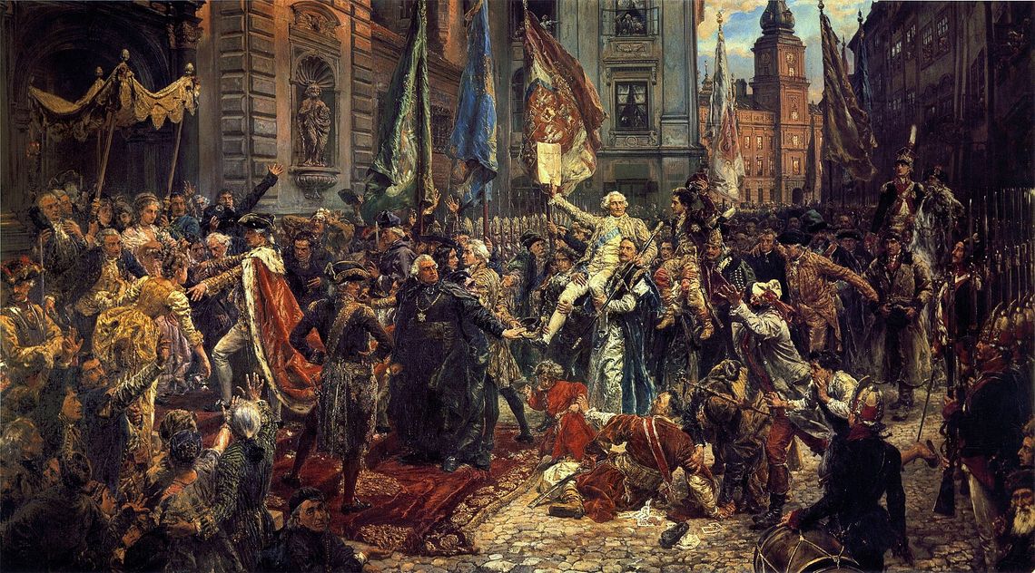 Konstytucja 3 Maja zabezpieczała możliwość rozwoju gospodarczego i politycznego kraju